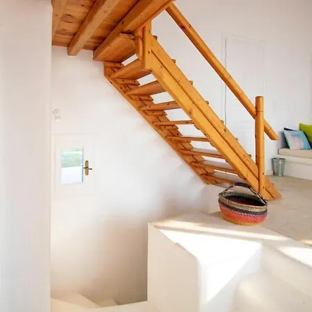House With 3 Bedrooms In Agios Ioannis Diakoftis With Wonderful Sea View Furnished Terrace And Wifi * Mykonos Town