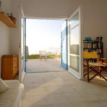 House With 3 Bedrooms In Agios Ioannis Diakoftis With Wonderful Sea View Furnished Terrace And Wifi Mykonos Town